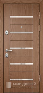 Красивая стальная дверь №16 внешняя - фото