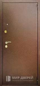 Красивая входная дверь для дачи №7 внешняя - фото