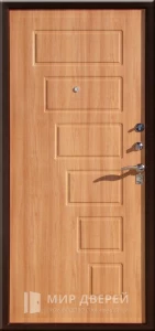 Красивая входная дверь в частный дом №20 внутренняя - фото